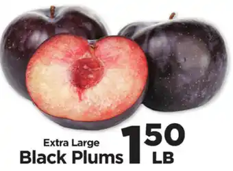 IGA Black Plums offer