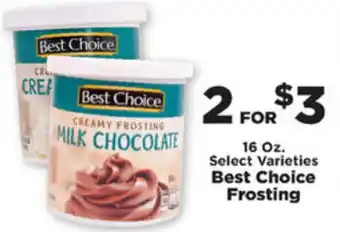 IGA Best Choice Frosting 16 oz offer