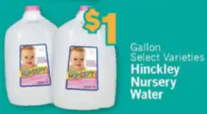 IGA Hinckley Nursery Water offer