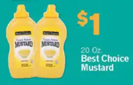 IGA Best Choice Mustard 20 oz offer