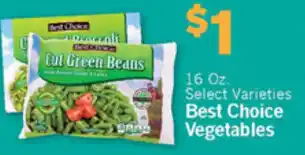 IGA Best Choice Vegetables 16 oz offer