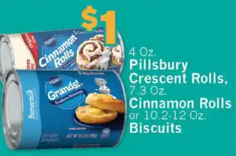 IGA Pillsbury Crescent Rolls 7.3 oz, Cinnamon Rolls offer