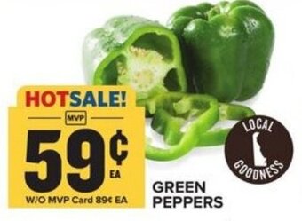 Food Lion Green Peppers offer