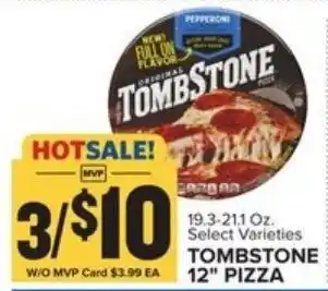 Food Lion Tombstone 12" Pizza 19.3-21.1 oz offer
