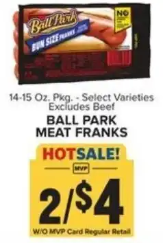 Food Lion Ball Park Meat Franks 14-15 oz offer