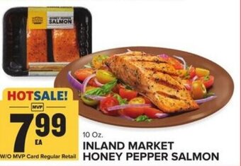 Food Lion Inland Market Honey Pepper Salmon 10 oz offer
