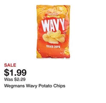 Wegmans Wegmans wavy potato chips offer