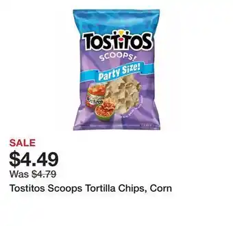 Wegmans Tostitos scoops tortilla chips, corn offer