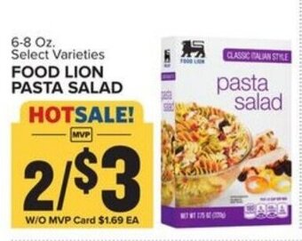 Food Lion Food Lion Pasta Salad 6-8 oz offer