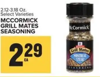 Food Lion McCormick Grill Mates Seasoning 2.12-3.18 oz offer