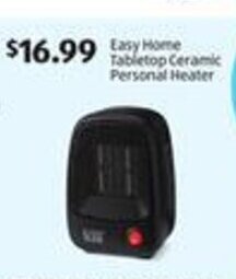 Aldi Easy Home Tabletop Ceramic Personal Heater offer