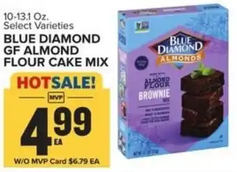 Food Lion Blue Diamond GF Almond Flour Cake Mix 10-13.1 oz offer