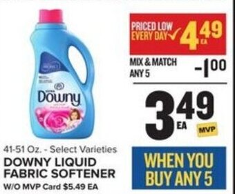 Food Lion Downy Liquid Fabric Softener 41-51 oz offer