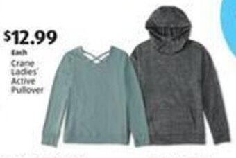 Aldi Crane Ladie's Active Pullover offer