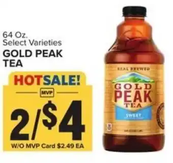 Food Lion Gold Peak Tea 64 oz offer