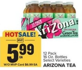 Food Lion Arizona Tea 16 oz offer