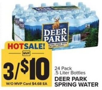 Food Lion Deer Park Spring Water 5 Liter offer