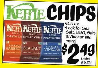 Ollie's Kettle chips offer