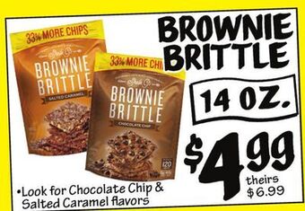 Ollie's Brownie brittle offer