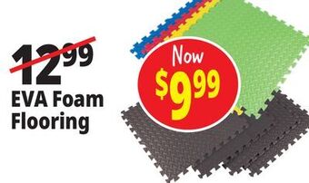 Ocean State Job Lot Eva foam flooring offer