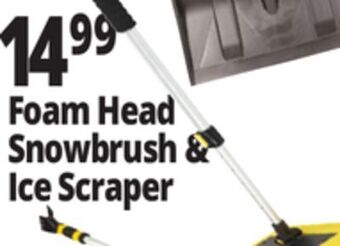 Ocean State Job Lot Foam head snowbrush & ice scraper offer