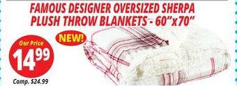 Ocean State Job Lot Blankets & throws offer
