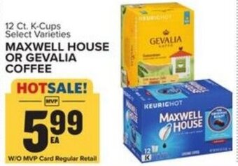 Food Lion Maxwell House or Gevalia Coffee offer