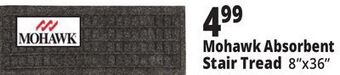 Ocean State Job Lot Mohawk absorbent stair tread offer