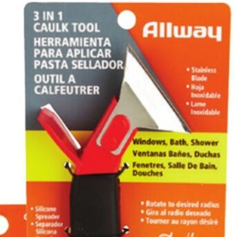 Ocean State Job Lot 3 in 1 caulk tool offer