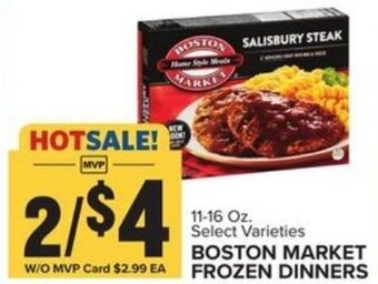 Food Lion Boston Market Frozen Dinners 11-16 oz offer