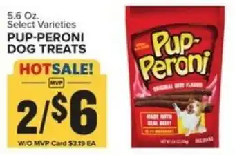 Food Lion Pup-Peroni Dog Treats 5.6 oz offer