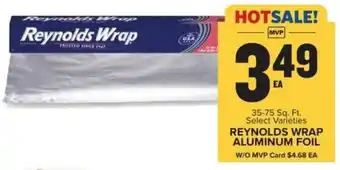 Food Lion Renolds Wrap Aluminum Foil offer