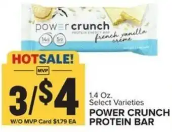 Food Lion Power Crunch Protein Bar 1.4 oz offer