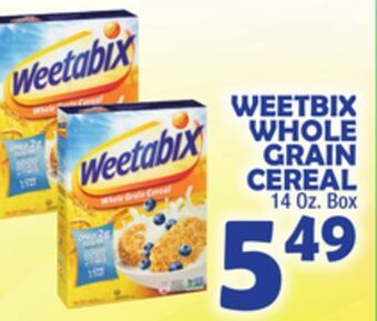 Bravo Supermarkets Weetbix whole grain cereal offer