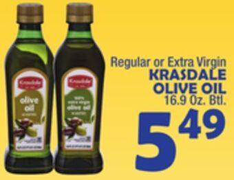 Bravo Supermarkets Krasdale olive oil offer