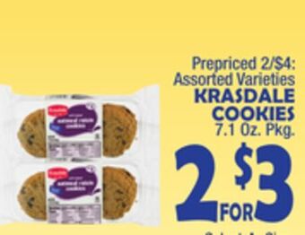 Bravo Supermarkets Krasdale cookies offer