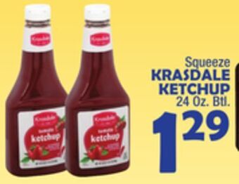 Bravo Supermarkets Krasdale ketchup offer