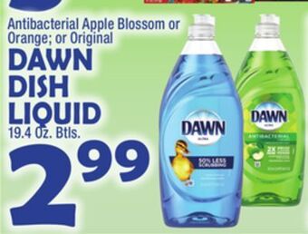 Bravo Supermarkets Dawn dish liquid offer