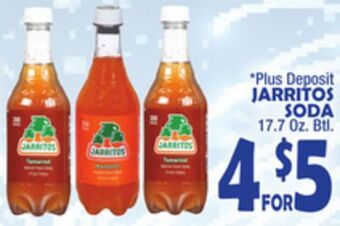 Bravo Supermarkets Jarritos soda offer