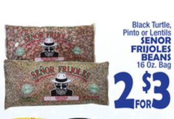 Bravo Supermarkets Senor frijoles beans offer