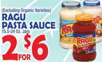 Bravo Supermarkets Ragu pasta sauce offer