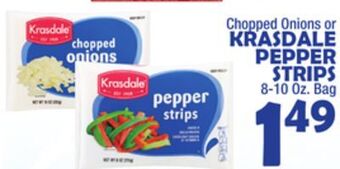 Bravo Supermarkets Krasdale pepper strips offer