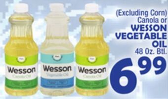 Bravo Supermarkets Wesson vegetable oil offer
