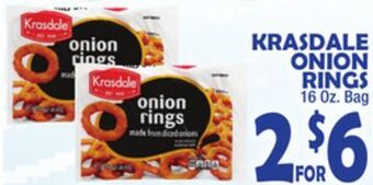 Bravo Supermarkets Krasdale onion rings offer