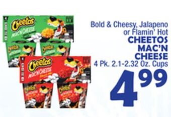 Bravo Supermarkets Cheetos mac'n cheese offer