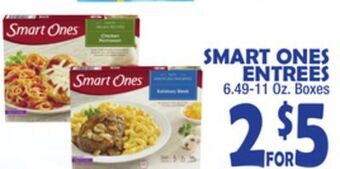 Bravo Supermarkets Smart ones entrees offer