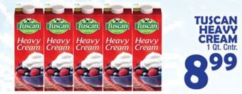 Bravo Supermarkets Tuscan heavy cream offer