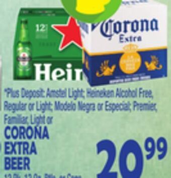 Bravo Supermarkets Corona extra beer offer
