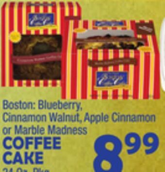 Bravo Supermarkets Coffee cake offer
