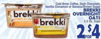 Bravo Supermarkets Brekki overnight oats offer